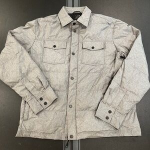 32 Degrees Gray Lightweight Shirt Jacket